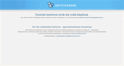 Desktop Screenshot of meitsekuopio.tiedottaa.net